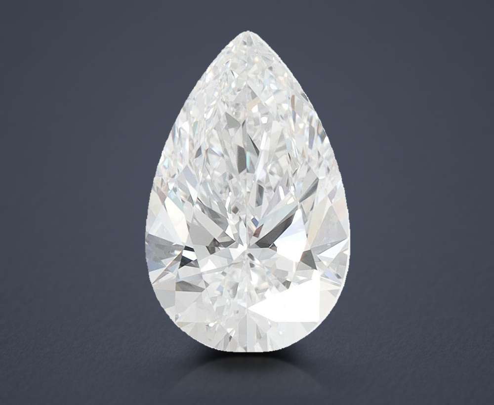 2.03 Carat Pear Lab Diamond