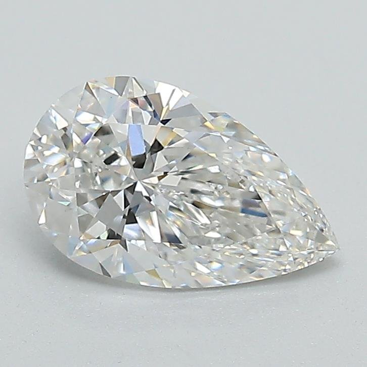 1.08ct D VVS2 Rare Carat Ideal Cut Pear Lab Grown Diamond