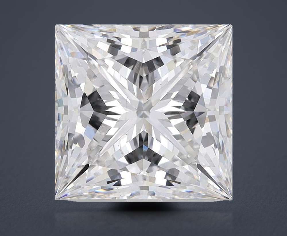 5.72 Carat Princess Lab Diamond