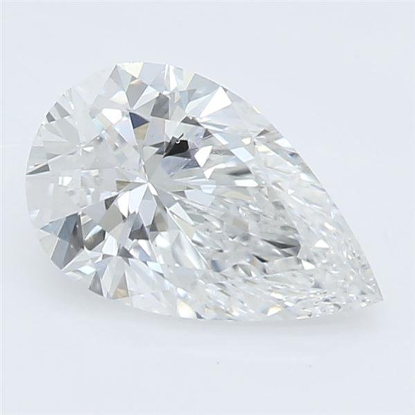 0.63ct F VS1 Rare Carat Ideal Cut Pear Lab Grown Diamond