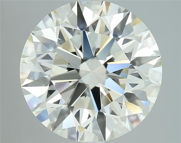 4.52ct K VVS2 Rare Carat Ideal Cut Round Diamond