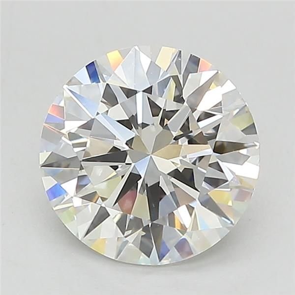 2.17ct D VS1 Rare Carat Ideal Cut Round Lab Grown Diamond