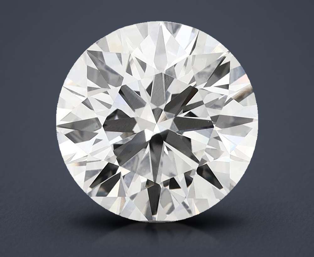 5.74 Carat Round Lab Diamond