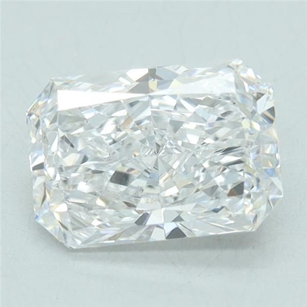 1.26ct D VVS2 Rare Carat Ideal Cut Radiant Lab Grown Diamond