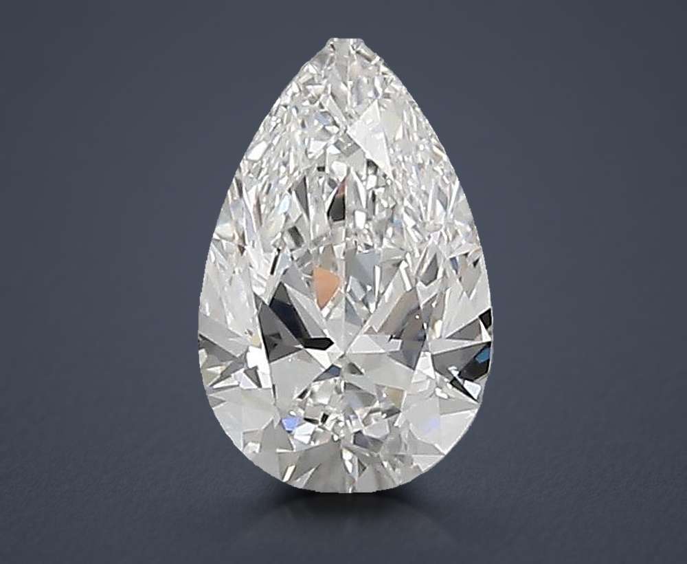 0.70 Carat Pear Natural Diamond