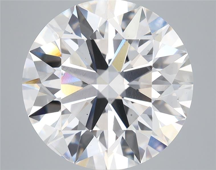 7.13ct F VS2 Rare Carat Ideal Cut Round Lab Grown Diamond