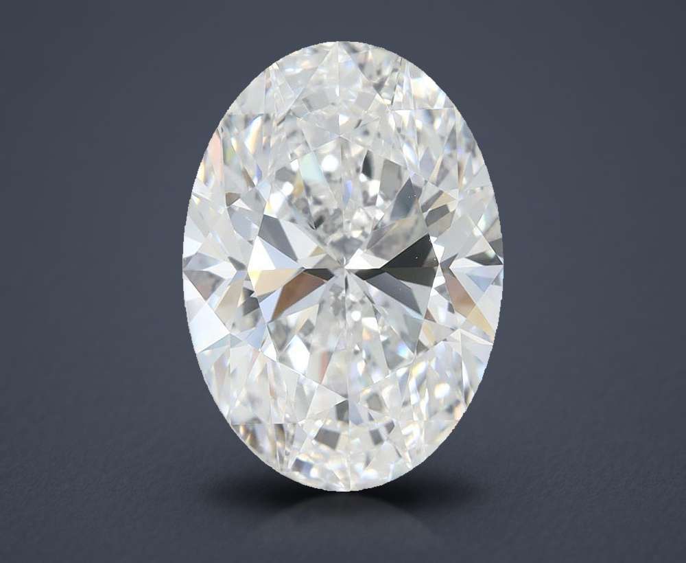 4.00 Carat Oval Lab Diamond