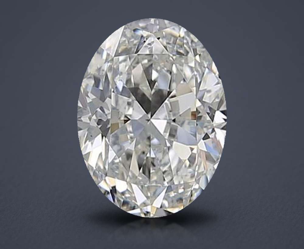 1.70 Carat Oval Natural Diamond
