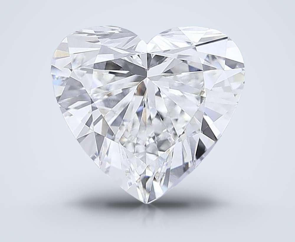 4.97 Carat Heart Lab Diamond