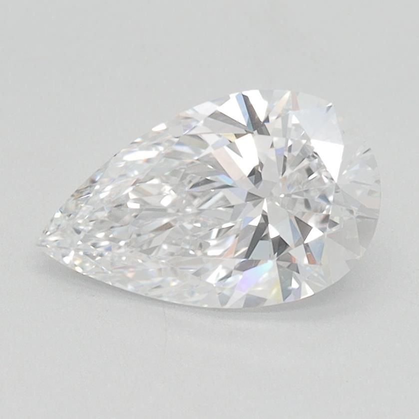 1.10ct D VVS1 Rare Carat Ideal Cut Pear Lab Grown Diamond