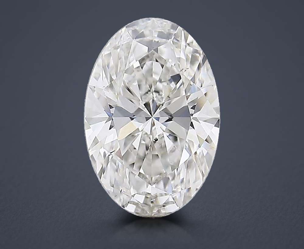 3.22 Carat Oval Lab Diamond