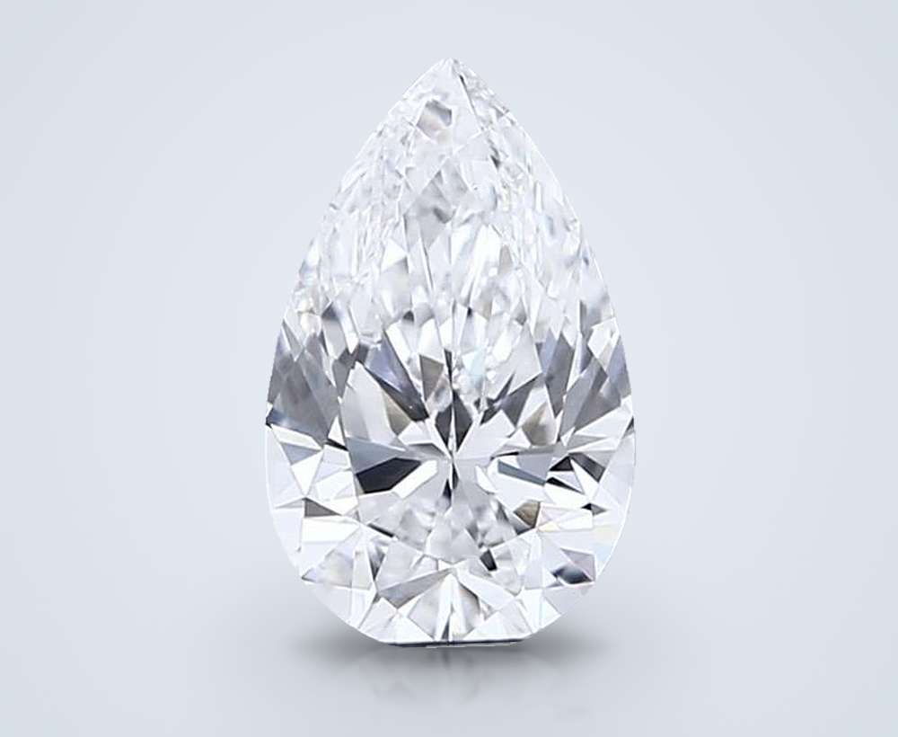 1.00 Carat Pear Lab Diamond