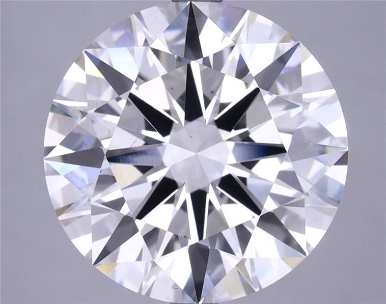 7.13ct I VS2 Rare Carat Ideal Cut Round Lab Grown Diamond