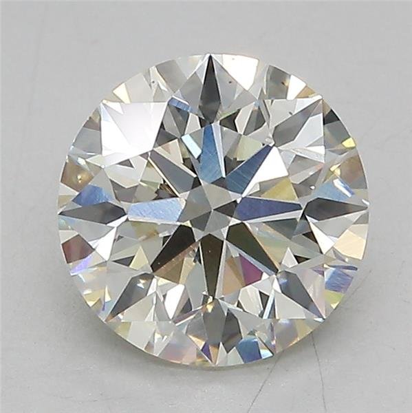 2.26ct J VS2 Excellent Cut Round Lab Grown Diamond