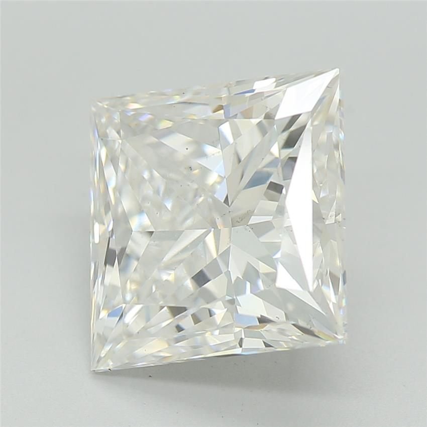 3.05ct E VS2 Rare Carat Ideal Cut Princess Lab Grown Diamond