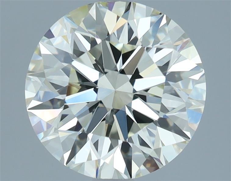 2.50ct J VVS1 Rare Carat Ideal Cut Round Diamond