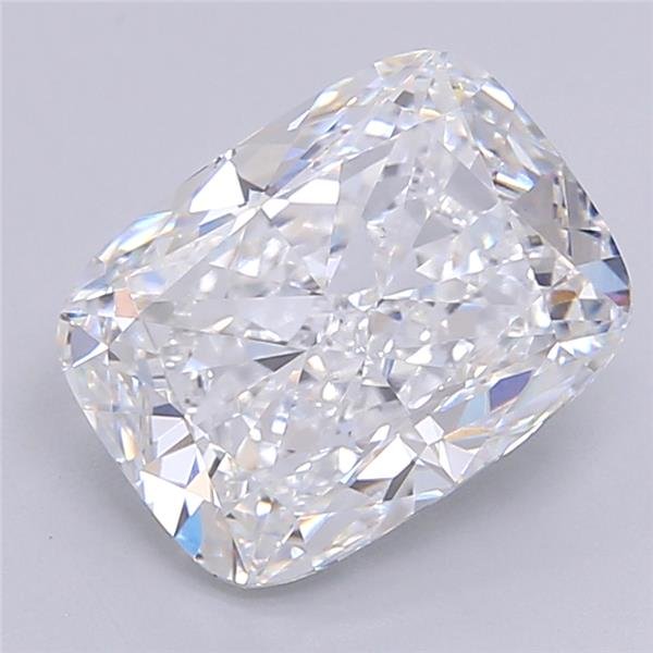 3.78ct D VS1 Rare Carat Ideal Cut Cushion Lab Grown Diamond