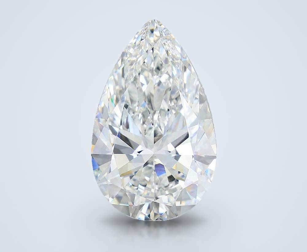 13.08 Carat Pear Lab Diamond
