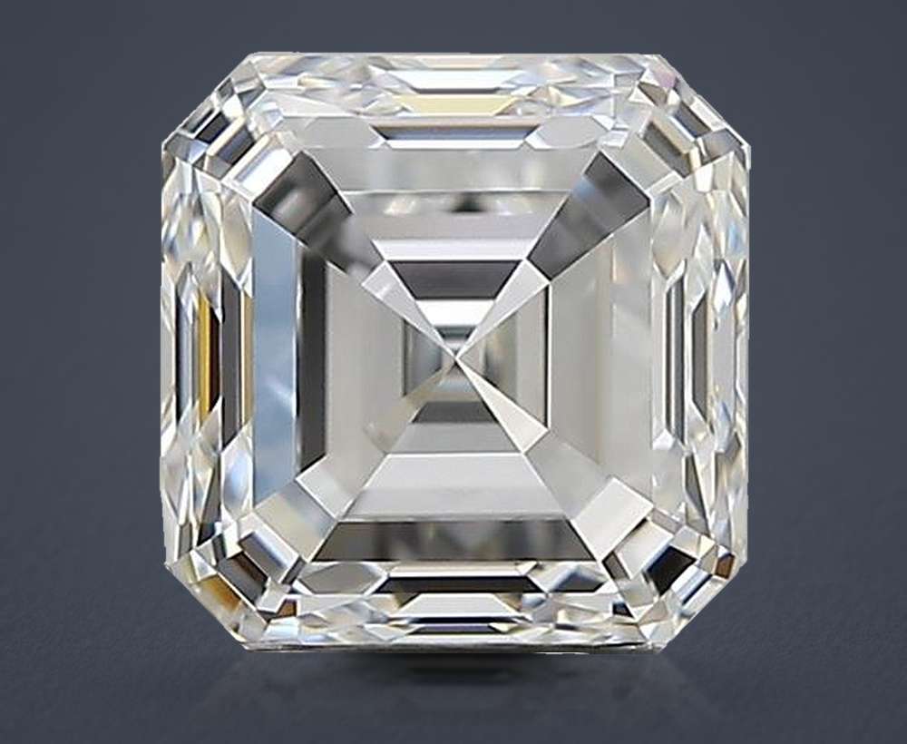 2.01 Carat Asscher Natural Diamond