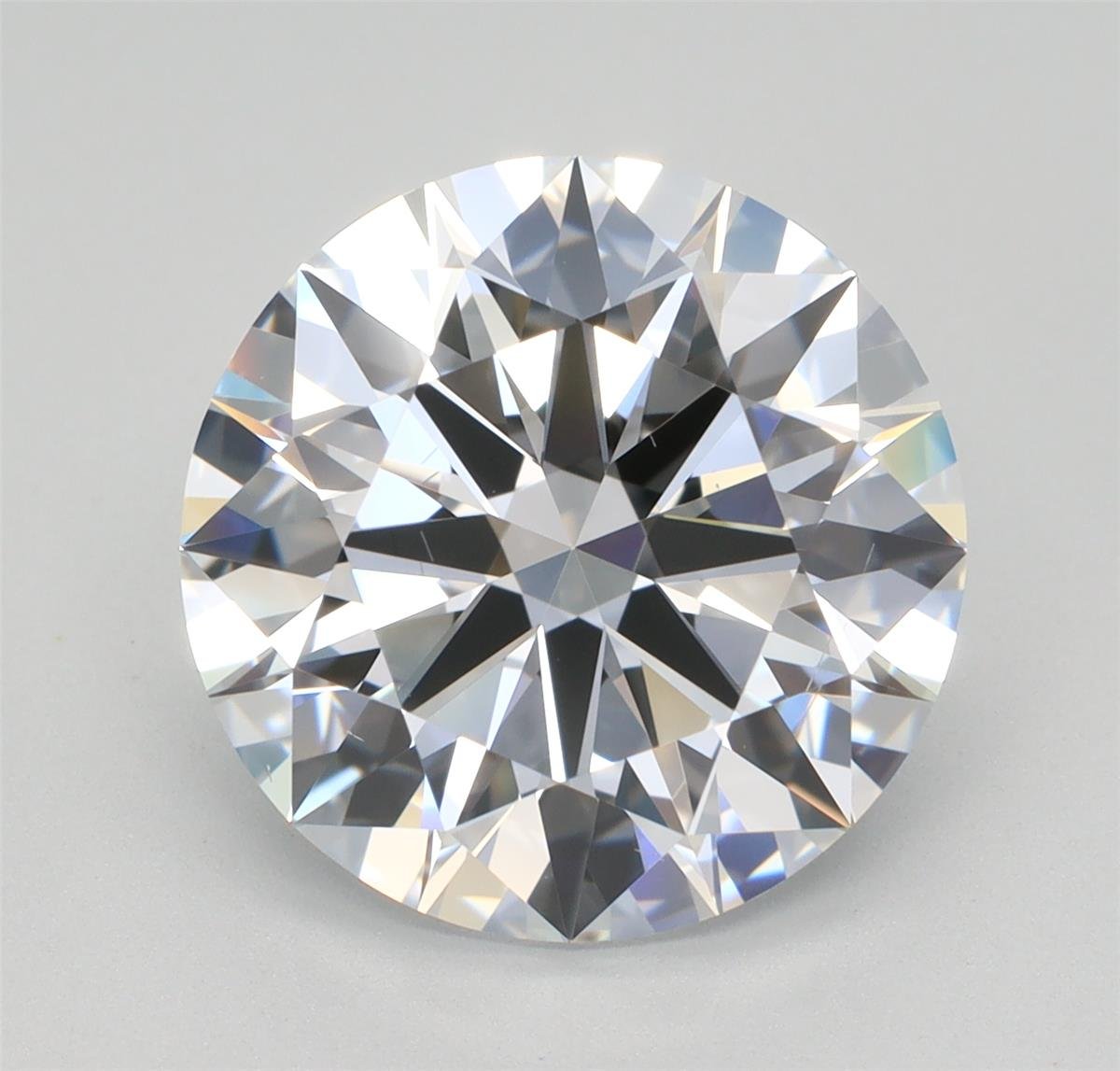 4.02ct E VS2 Rare Carat Ideal Cut Round Lab Grown Diamond