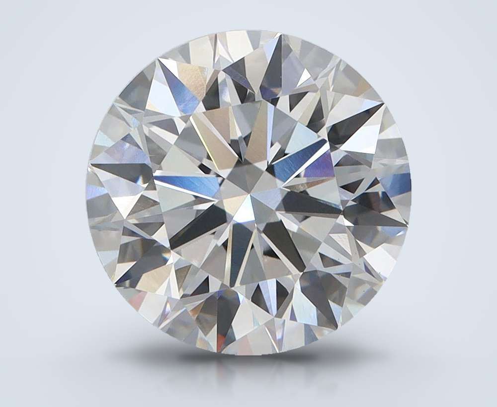 4.04 Carat Round Lab Diamond