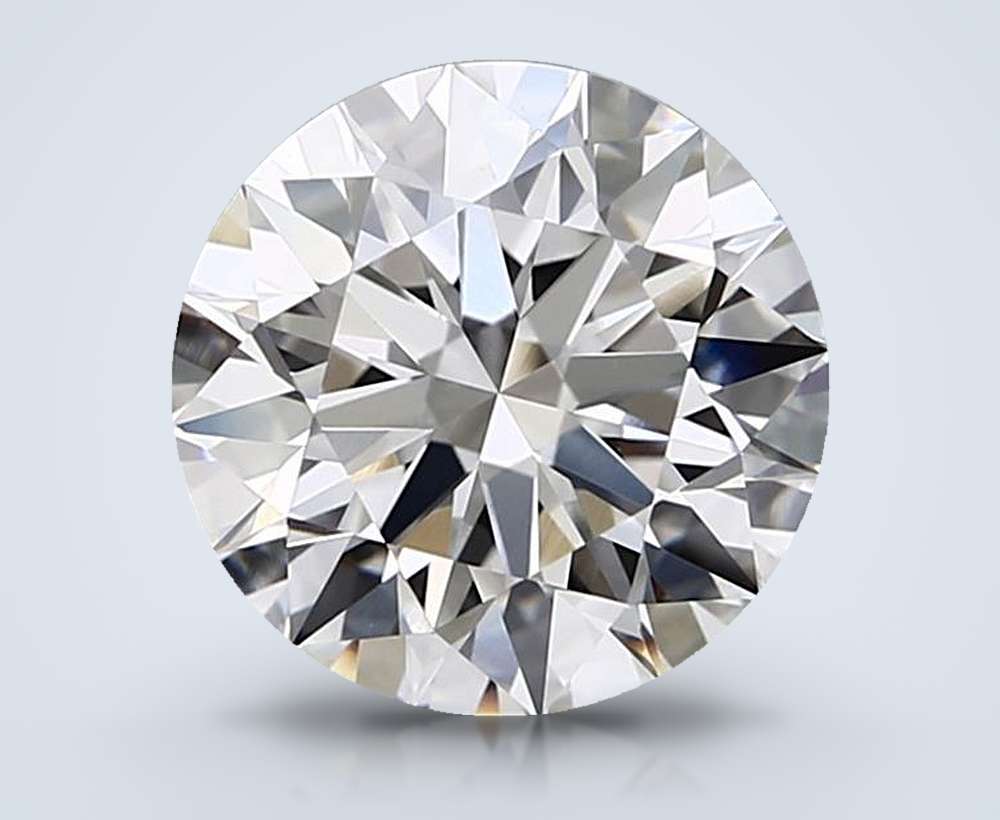 2.84 Carat Round Lab Diamond