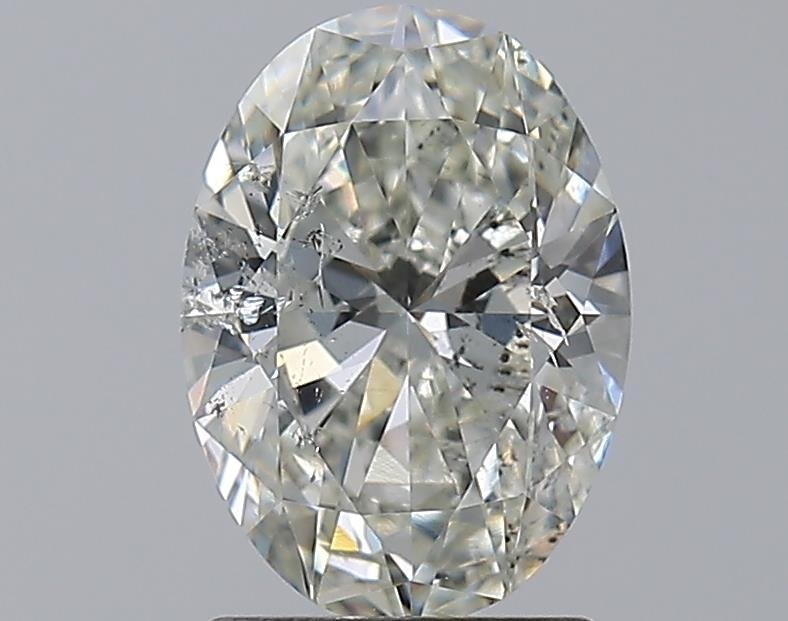 1.71ct I SI2 Rare Carat Ideal Cut Oval Diamond