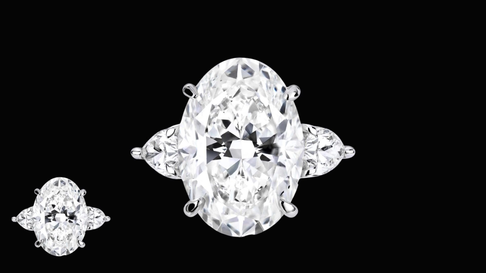 10.02ct H SI1 Very Good Cut Oval Diamond