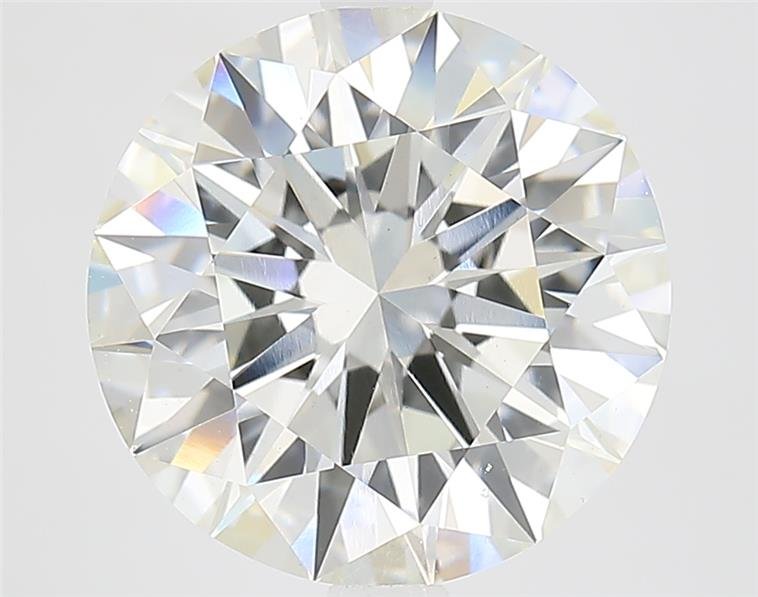 5.07ct I VS1 Rare Carat Ideal Cut Round Lab Grown Diamond