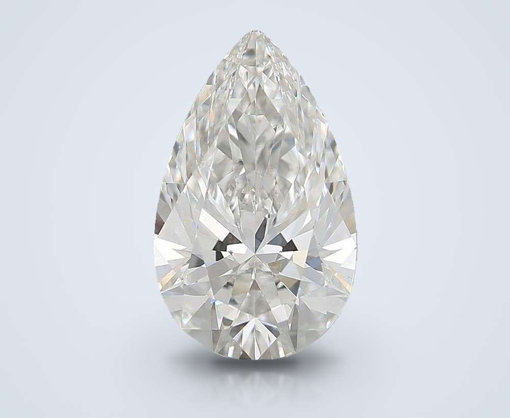 1.61 Carat Pear Lab Diamond