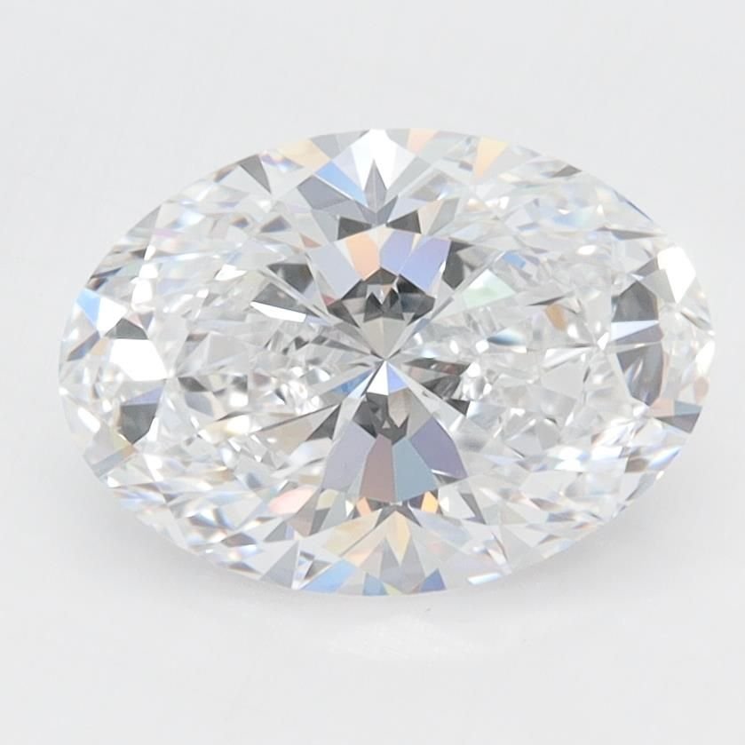 1.58ct D VVS2 Rare Carat Ideal Cut Oval Lab Grown Diamond