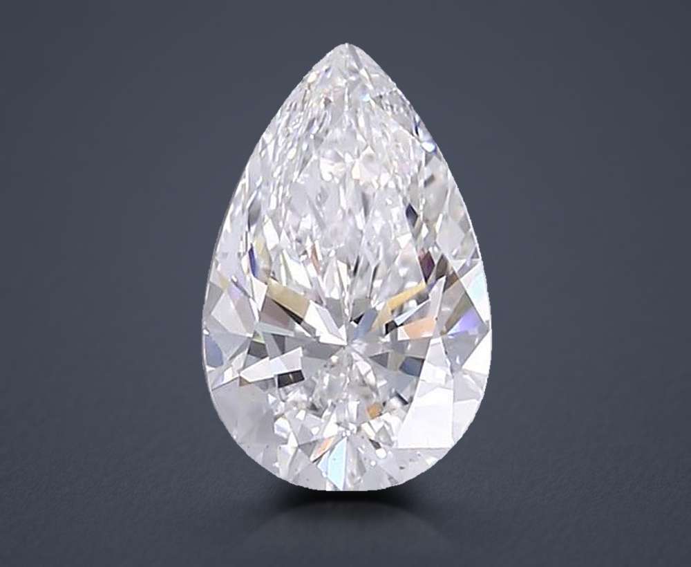 4.01 Carat Pear Lab Diamond