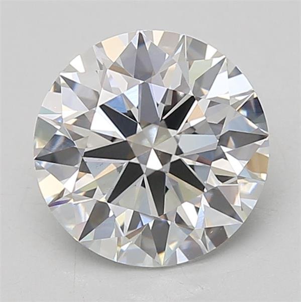 2.58ct D VS1 Rare Carat Ideal Cut Round Lab Grown Diamond