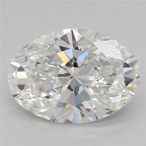 1.08ct E VVS2 Rare Carat Ideal Cut Oval Lab Grown Diamond