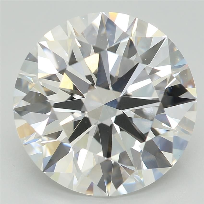 5.02ct D VS1 Rare Carat Ideal Cut Round Lab Grown Diamond
