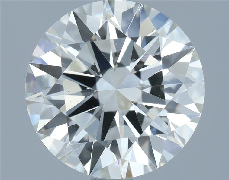 2.13ct I VS1 Rare Carat Ideal Cut Round Lab Grown Diamond