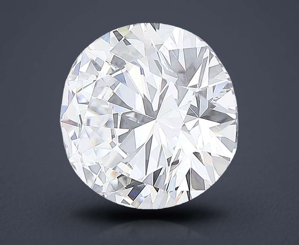 8.07 Carat Round Lab Diamond
