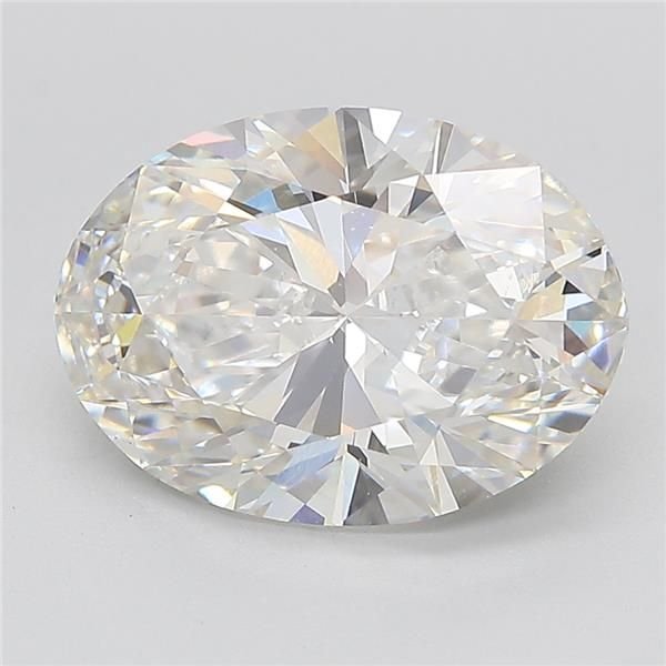 4.03ct G VS1 Rare Carat Ideal Cut Oval Lab Grown Diamond