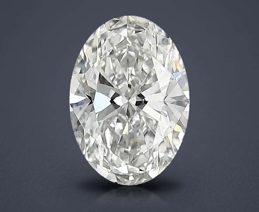 1.38 Carat Oval Lab Diamond