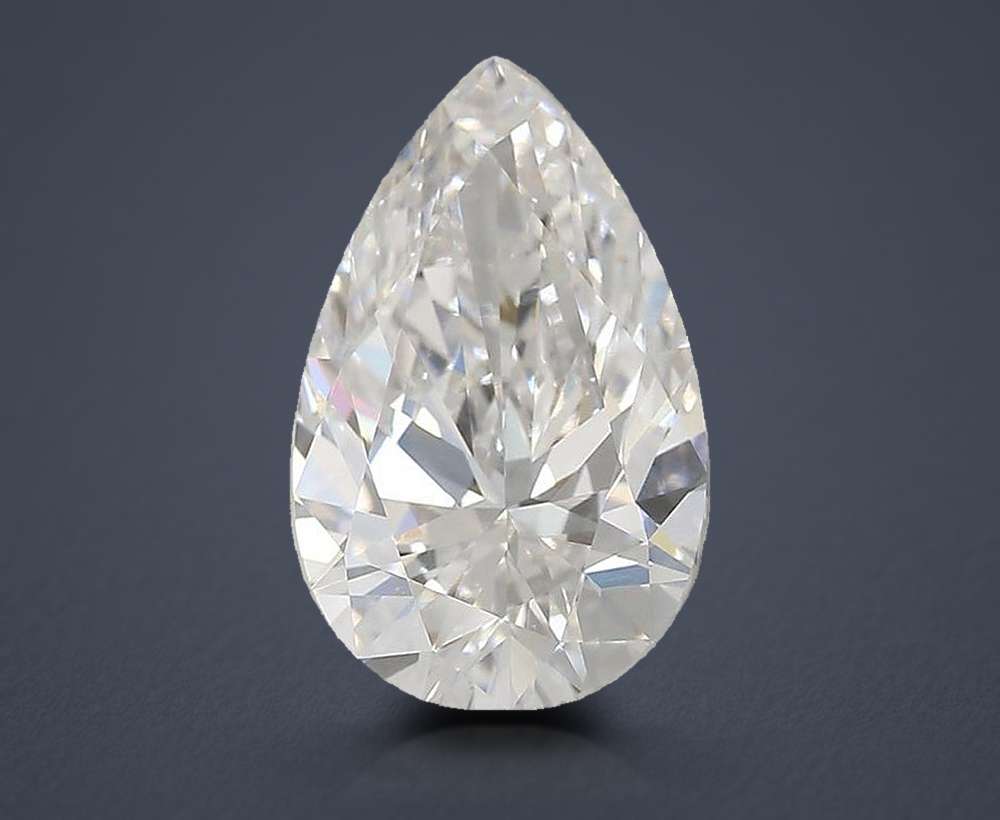 3.12 Carat Pear Lab Diamond