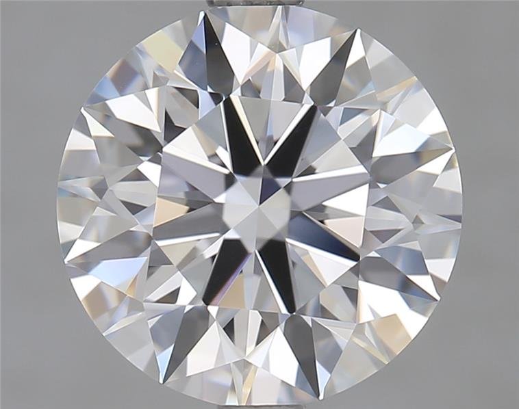 2.81ct D FL Rare Carat Ideal Cut Round Lab Grown Diamond