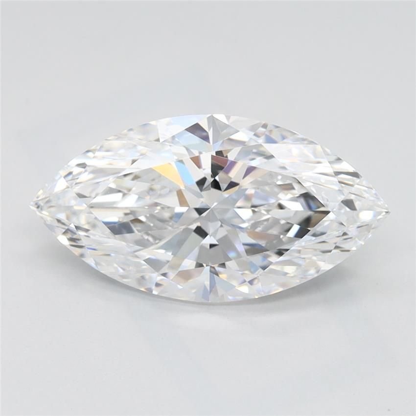 2.02ct D VVS1 Very Good Cut Marquise Lab Grown Diamond