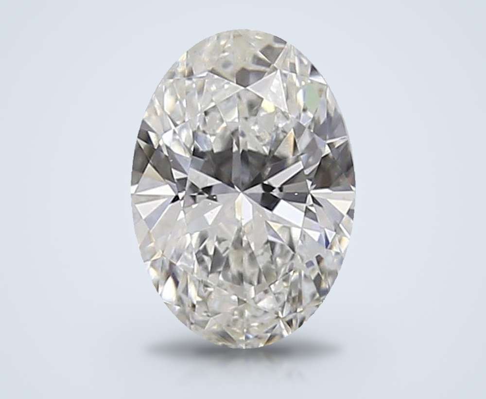 0.57 Carat Oval Lab Diamond