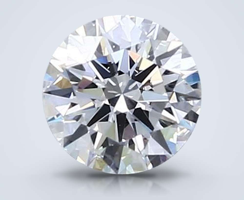 0.77 Carat Round Natural Diamond