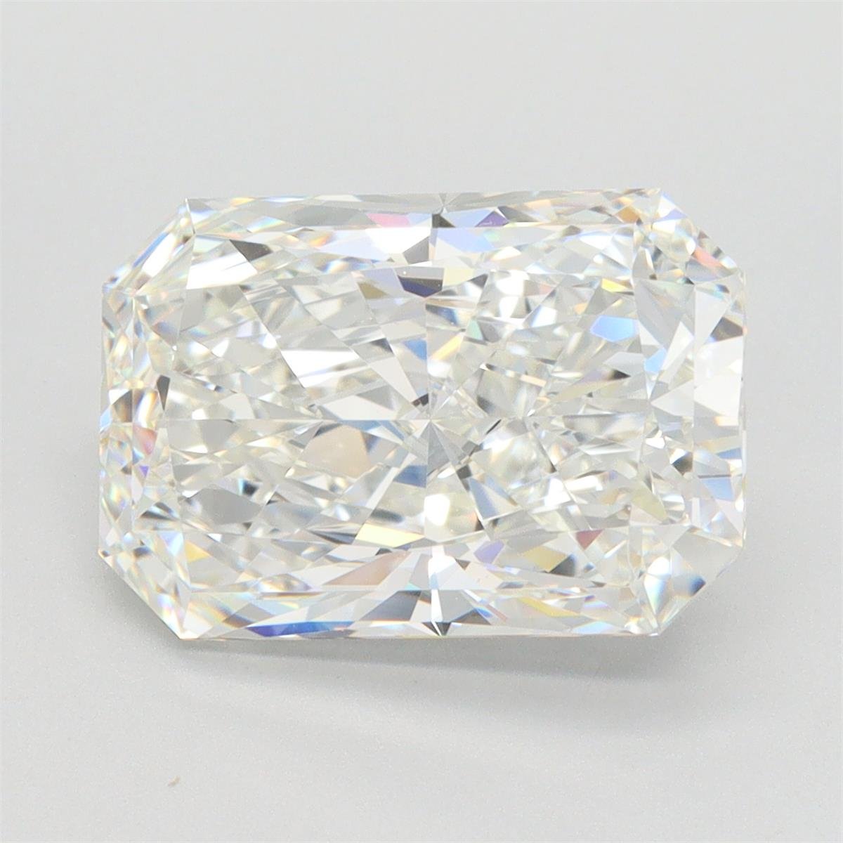 5.15ct G VS1 Rare Carat Ideal Cut Radiant Lab Grown Diamond