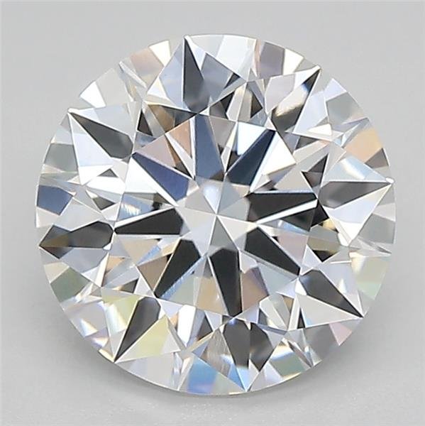 2.32ct D VVS1 Rare Carat Ideal Cut Round Lab Grown Diamond