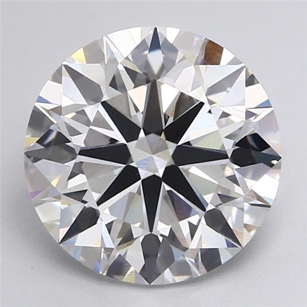 5.23ct G VVS2 Rare Carat Ideal Cut Round Lab Grown Diamond