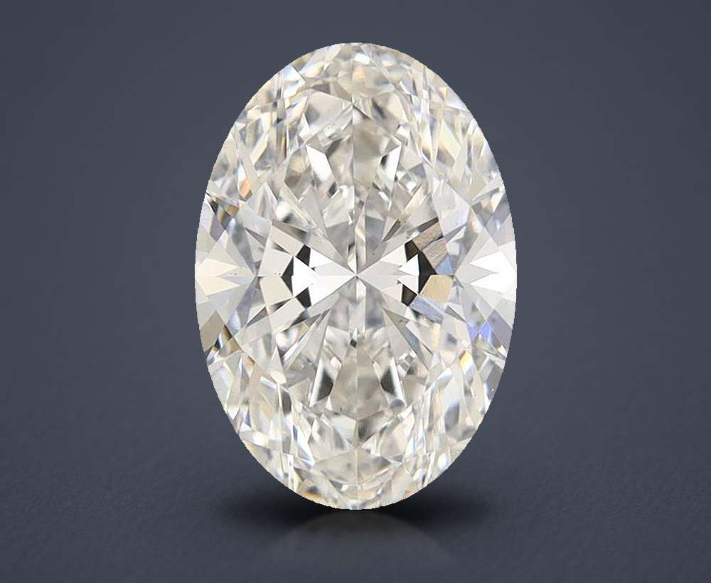 2.60 Carat Oval Lab Diamond