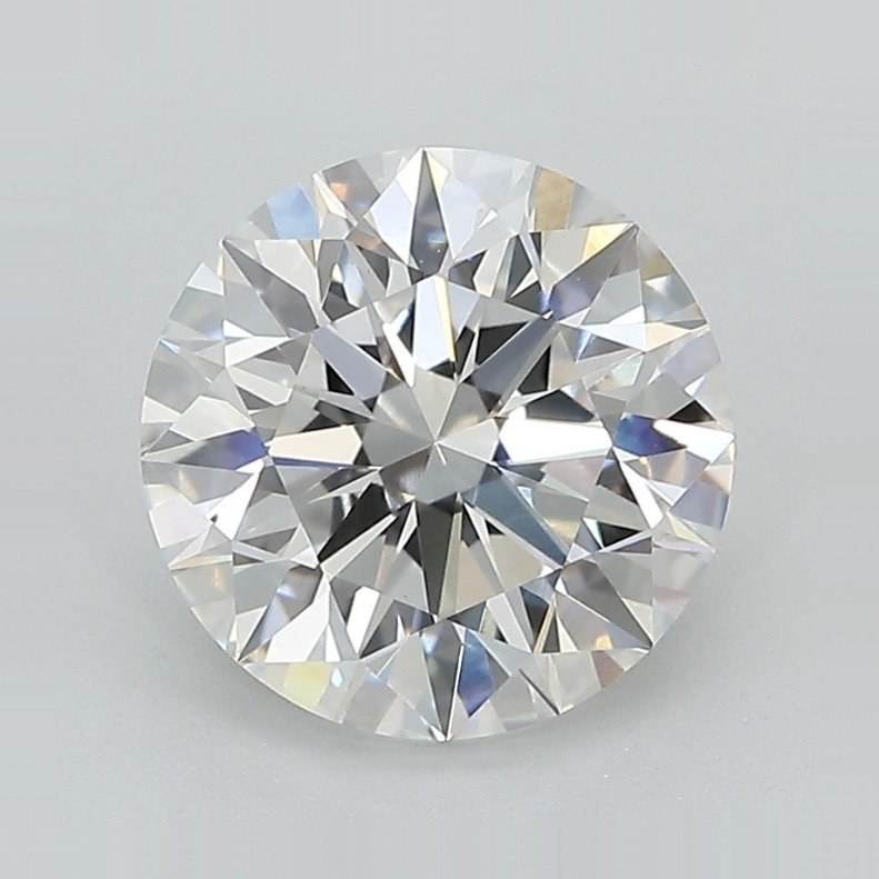 2.59ct D VVS2 Rare Carat Ideal Cut Round Lab Grown Diamond