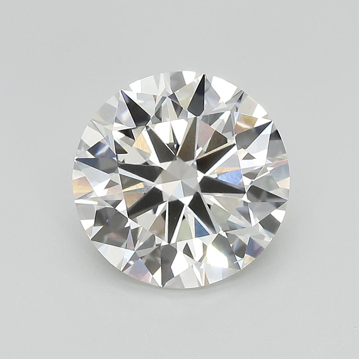 3.63ct G VS2 Rare Carat Ideal Cut Round Lab Grown Diamond